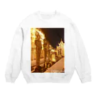 tonsonのタイの黄金パゴダ Crew Neck Sweatshirt