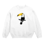 wanのオオオオハシ [アニマルシリーズ No.05] Crew Neck Sweatshirt