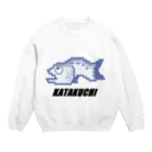 蛇口〆太のお店のカタクチイワシ Crew Neck Sweatshirt