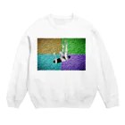 PSYCHEDELIC ART Y&Aの脱落 Crew Neck Sweatshirt