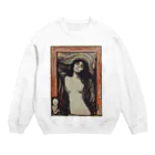 beautiful-worldのムンク マドンナ Crew Neck Sweatshirt