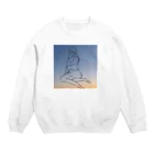 hiruyori_noeのセーラー少女 Crew Neck Sweatshirt