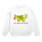 猫舌だけど知覚過敏。の奈々T Crew Neck Sweatshirt