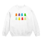 夢屋台。のグミグミ...。 Crew Neck Sweatshirt