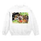 ハリネズミとカイさんの思い出ハリネズミ Crew Neck Sweatshirt