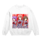 kuragemioの例の舐めたい Crew Neck Sweatshirt