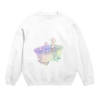 つのつきのお風呂で Crew Neck Sweatshirt