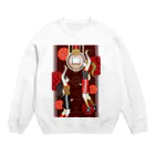 ねことりむし★CAT BIRD INSECTのBasketball girls（remake） Crew Neck Sweatshirt