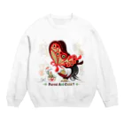 ねことりむし★CAT BIRD INSECTのPARENT AND CHILD？（remake） Crew Neck Sweatshirt