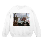 スズキエイミの Three Girls in the Hospital  Crew Neck Sweatshirt