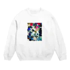 cozcozのぼたん Crew Neck Sweatshirt