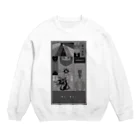 hksの脳内新聞 #2 Crew Neck Sweatshirt