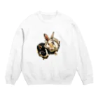 団長のベスと爽くん Crew Neck Sweatshirt