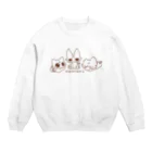 picoのまったりきじにゃんず Crew Neck Sweatshirt