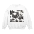 J. Jeffery Print Galleryのトワルドジュイ Toile de Jouy Crew Neck Sweatshirt