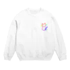 ooni storeのなないろ nya! Crew Neck Sweatshirt