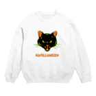 gemgemshopのニャロウィン Crew Neck Sweatshirt