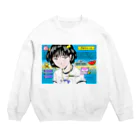 お茶の間デジタルKIDSの夏の視聴覚室は乙女花園 Crew Neck Sweatshirt