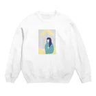 monacoocの女の子 Crew Neck Sweatshirt