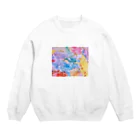 lalasandiegoのpalette.2(横ver.) Crew Neck Sweatshirt