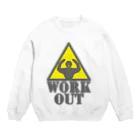 AURA_HYSTERICAのWorkout Crew Neck Sweatshirt