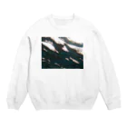 thukuneの沖ツ波 Crew Neck Sweatshirt