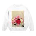 ヌヴェルのお花はん Crew Neck Sweatshirt