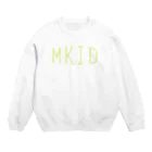 MKID公式のモダン系MKID Crew Neck Sweatshirt