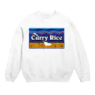 モルTのカレーライス　2019　秋冬モデル Crew Neck Sweatshirt