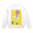 kunoso♡roomのハロー！ヒツジさん Crew Neck Sweatshirt