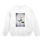 exoticの薔薇的な花 Crew Neck Sweatshirt