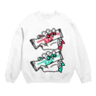 zombie trainingのzombie training Crew Neck Sweatshirt