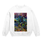 SPADAのCells and chloroplasts Crew Neck Sweatshirt