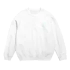 ＭＩＨＡ－ＨＡのなまずのふろや（水色） Crew Neck Sweatshirt