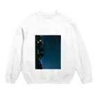 honekajitsu書店の夜 Crew Neck Sweatshirt