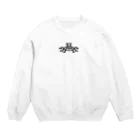 NAGAMIWAの空飛ぶスパゲッティ・モンスター教 Crew Neck Sweatshirt