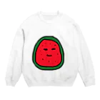 a6___17のすいっか Crew Neck Sweatshirt