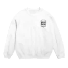 kumiconaShopのMinatoBurgerグッズ（ブラック） Crew Neck Sweatshirt