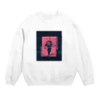 フルーツやレトロ雰囲気な物のデザインの洋服やバッグの販売のキモチ Crew Neck Sweatshirt