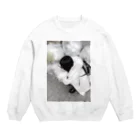 Motimeru_のゴミの擬人化 Crew Neck Sweatshirt