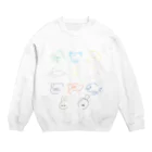 さらだふれんずのしんぷる大集合！（からふる） Crew Neck Sweatshirt