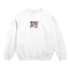 HAYAKUNETEのマリオカート… Crew Neck Sweatshirt