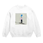 ととめめ/ totomemeのメモおじさん Crew Neck Sweatshirt