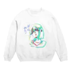 anies103のばっかみたい Crew Neck Sweatshirt