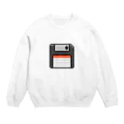 レトロヤのfloppy-disk Crew Neck Sweatshirt