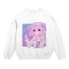 あくむ病院のちね Crew Neck Sweatshirt