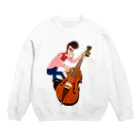 SilhouettesのBass  man！ Crew Neck Sweatshirt