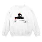 名も無き屋のパトカー Crew Neck Sweatshirt