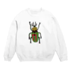 MOBのニジイロクワガタ Crew Neck Sweatshirt