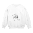 welinaの手を繋ぐ Crew Neck Sweatshirt